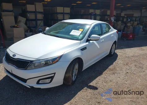 2015 Kia Optima Lx z USA, uszkodzony, nr VIN KNAGM4A74F5596664
